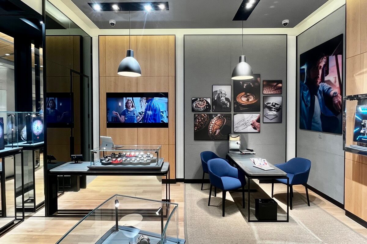 Nationwide Fixture Installations Case Study Watches of Switzerland Breitling Tag Heuer Grand Seiko Millwork Package New Store Installation