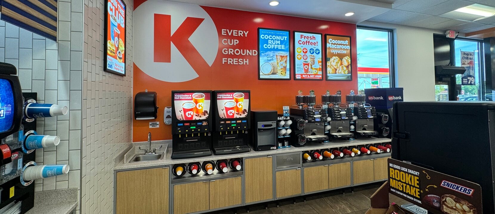 Circle K Appleton WI coffee station