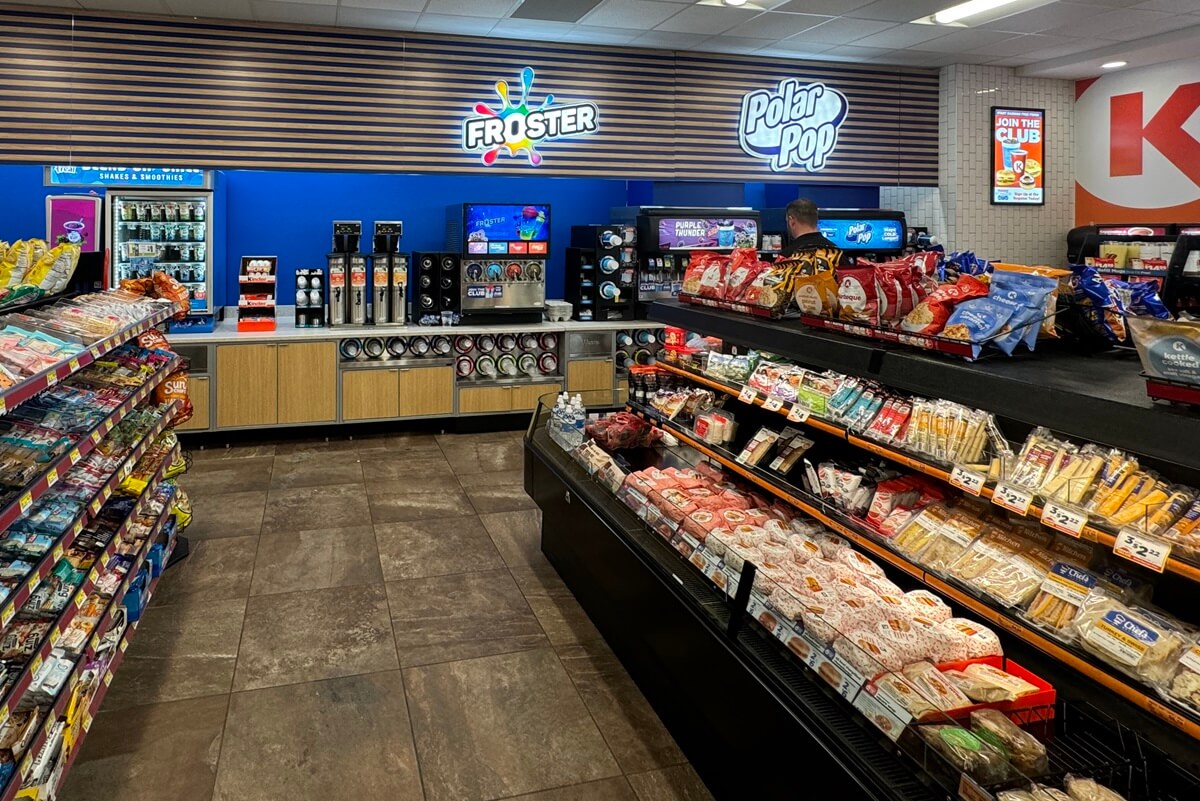 Circle K Appleton WI Polar pop and drink station